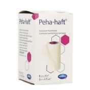 Venda elastica cohesiva - peha-haft latex free (1 unidad 4 m x 8 cm)